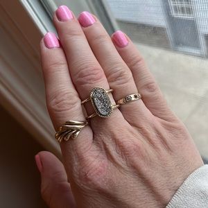 Kendra Scott Elyse Drusy Ring